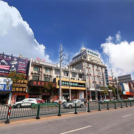 Greentree Inn Shanghai Pudong Airport Huaxia East Road Railway Station Shell Hotel Bagian luar foto